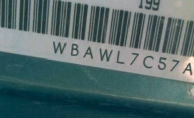 VIN prefix WBAWL7C57AP4