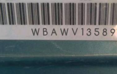VIN prefix WBAWV13589P1