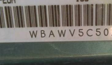 VIN prefix WBAWV5C50APF