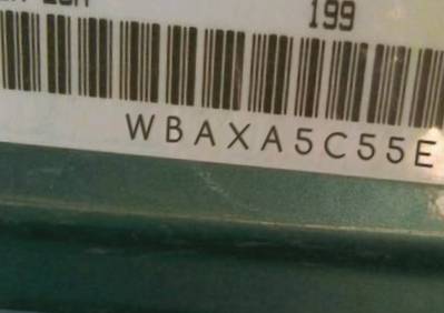 VIN prefix WBAXA5C55ED0