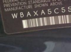VIN prefix WBAXA5C55FD6