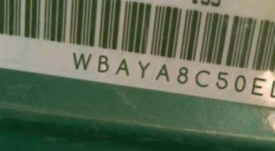VIN prefix WBAYA8C50ED8