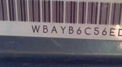 VIN prefix WBAYB6C56ED2