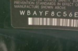 VIN prefix WBAYF8C56ED6