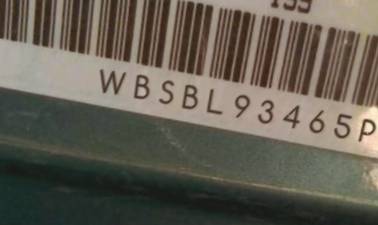 VIN prefix WBSBL93465PN