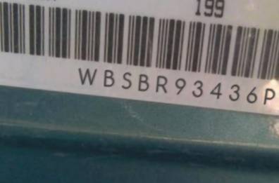 VIN prefix WBSBR93436PK