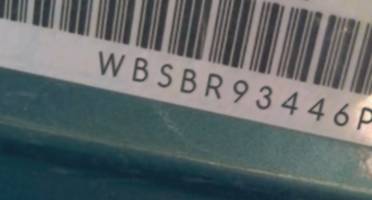 VIN prefix WBSBR93446PK