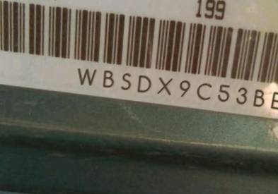 VIN prefix WBSDX9C53BE5