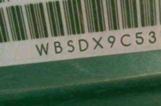 VIN prefix WBSDX9C53DE7