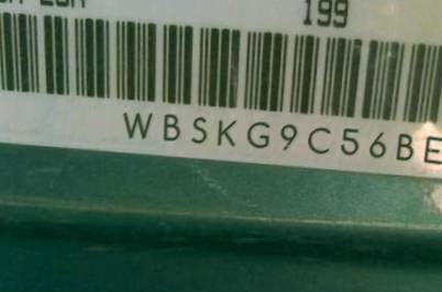 VIN prefix WBSKG9C56BE7