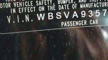 VIN prefix WBSVA93578E2