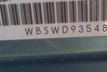 VIN prefix WBSWD93548PY