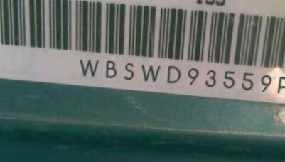 VIN prefix WBSWD93559P3