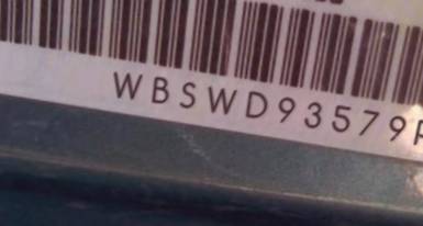 VIN prefix WBSWD93579PY