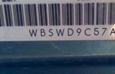 VIN prefix WBSWD9C57AP3
