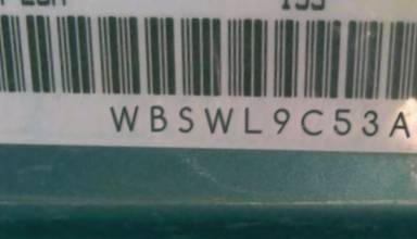 VIN prefix WBSWL9C53AP3