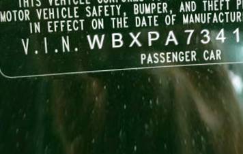 VIN prefix WBXPA73415WC