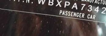 VIN prefix WBXPA73425WC