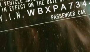 VIN prefix WBXPA73445WC