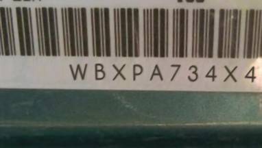 VIN prefix WBXPA734X4WC