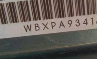VIN prefix WBXPA93416WD