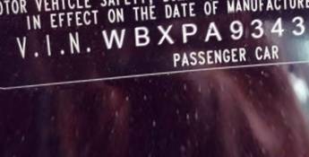VIN prefix WBXPA93436WD
