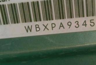 VIN prefix WBXPA93454WC