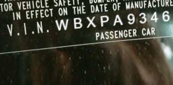 VIN prefix WBXPA93464WD