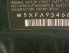 VIN prefix WBXPA93466WG
