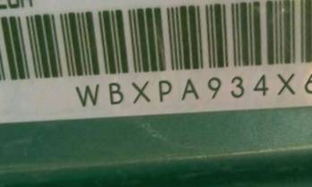 VIN prefix WBXPA934X6WG