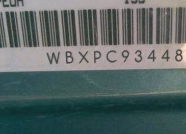 VIN prefix WBXPC93448WE