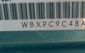 VIN prefix WBXPC9C48AWJ