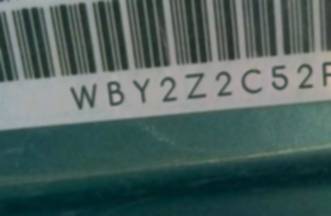 VIN prefix WBY2Z2C52FV3