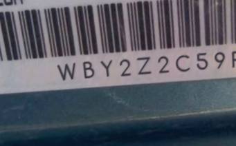 VIN prefix WBY2Z2C59FV6