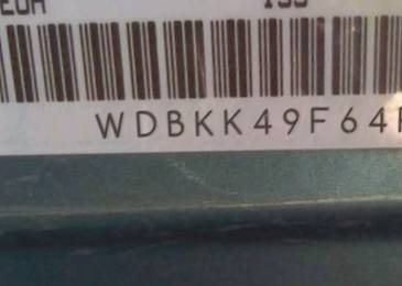 VIN prefix WDBKK49F64F3