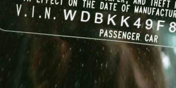 VIN prefix WDBKK49F82F2