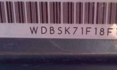 VIN prefix WDBSK71F18F1