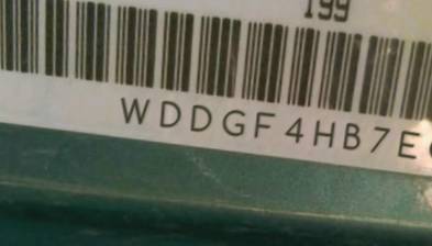 VIN prefix WDDGF4HB7EG2