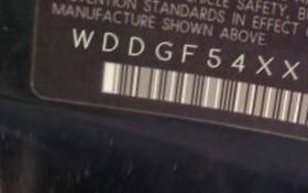 VIN prefix WDDGF54XX9F2