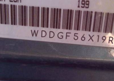 VIN prefix WDDGF56X19R0