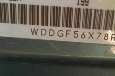 VIN prefix WDDGF56X78R0