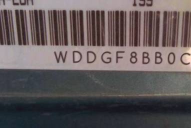VIN prefix WDDGF8BB0CF9