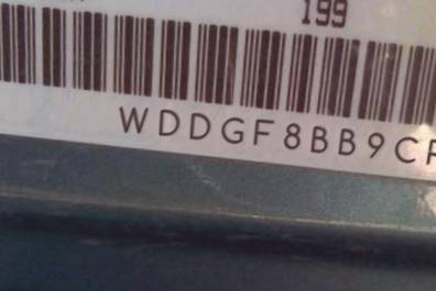 VIN prefix WDDGF8BB9CR2
