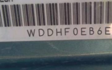 VIN prefix WDDHF0EB6EB0