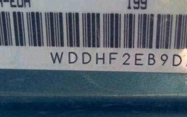 VIN prefix WDDHF2EB9DA7