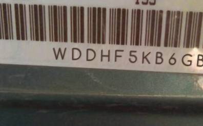 VIN prefix WDDHF5KB6GB2