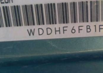 VIN prefix WDDHF6FB1FB1