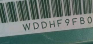 VIN prefix WDDHF9FB0EA8