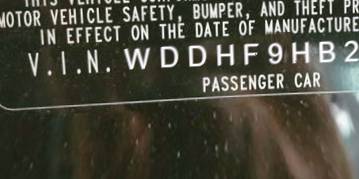 VIN prefix WDDHF9HB2EA9