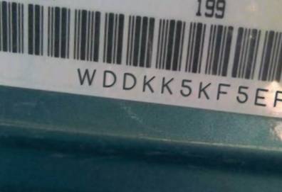VIN prefix WDDKK5KF5EF2